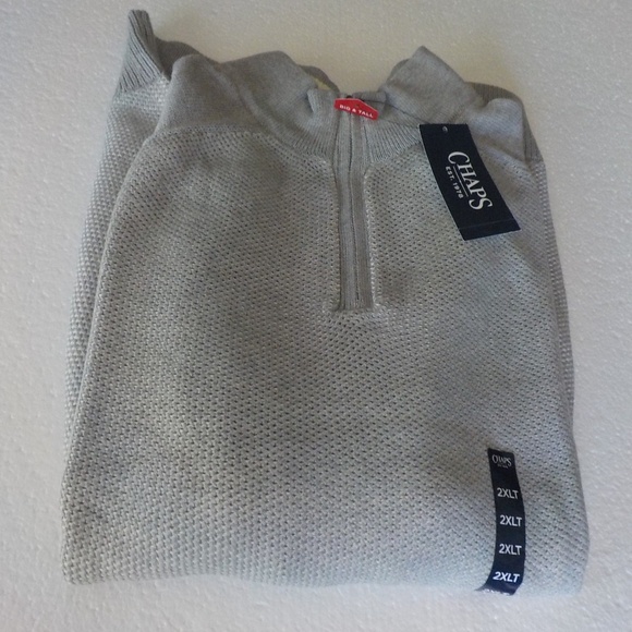 NEW CHAPS Big&Tall Sweater - Picture 3 of 11